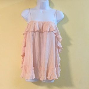 Intimately FREE PEOPLE Cascades Tank, Size XS